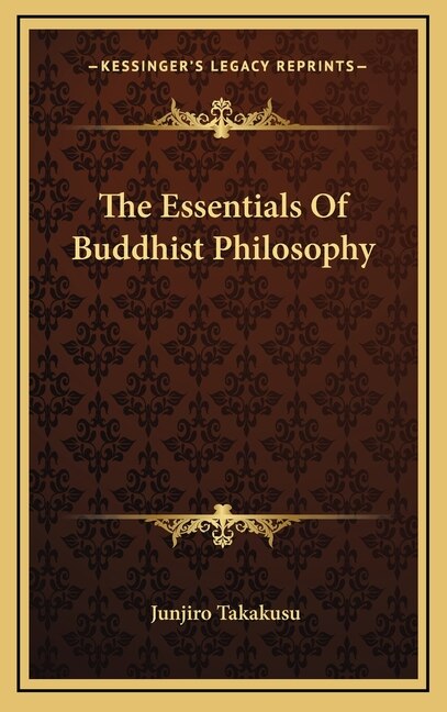 Front cover_The Essentials of Buddhist Philosophy