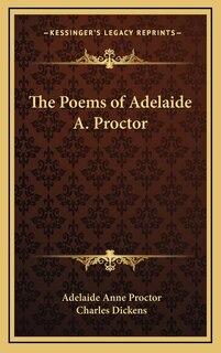 Couverture_The Poems of Adelaide A. Proctor
