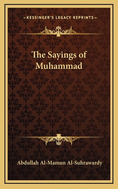 The Sayings of Muhammad