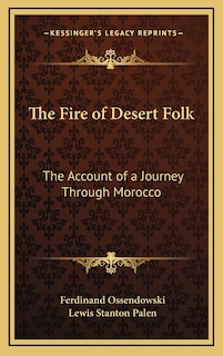 Front cover_The Fire of Desert Folk