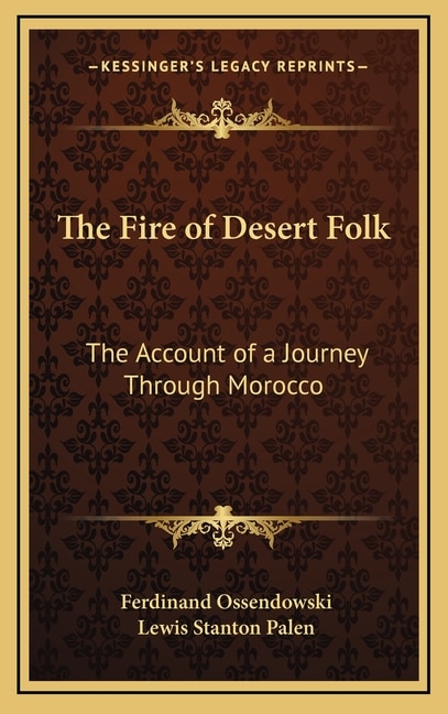 Front cover_The Fire of Desert Folk