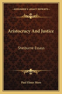 Front cover_Aristocracy And Justice