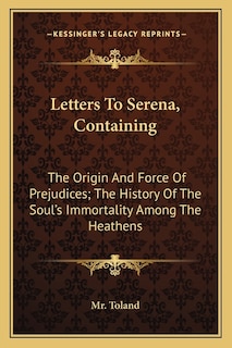 Front cover_Letters to Serena, Containing