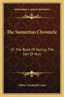 Couverture_The Samaritan Chronicle