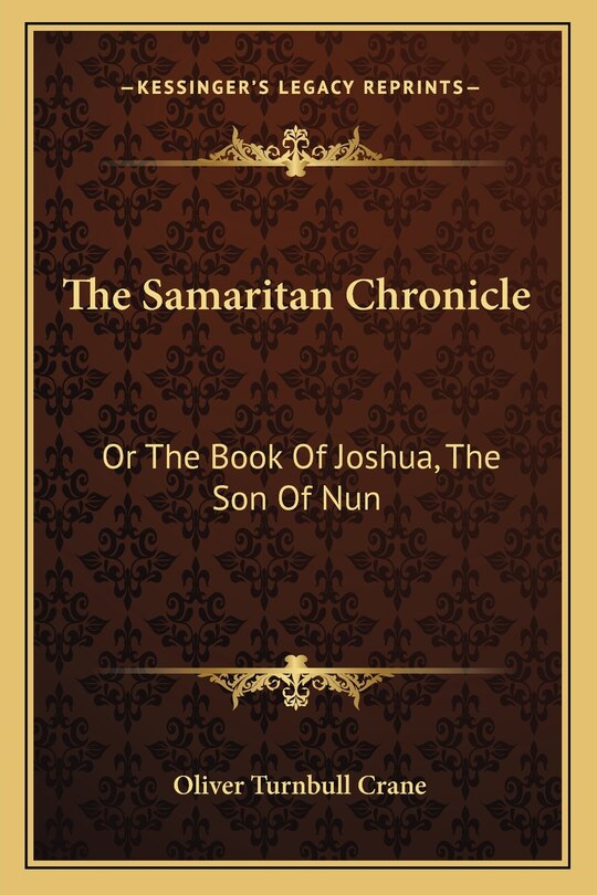 Couverture_The Samaritan Chronicle