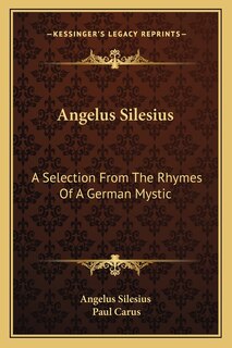 Front cover_Angelus Silesius