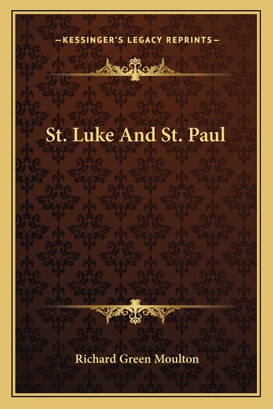 Front cover_St. Luke And St. Paul