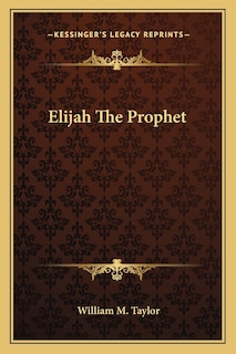 Front cover_Elijah The Prophet