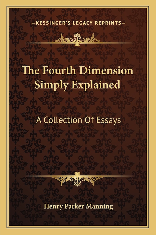 Couverture_The Fourth Dimension Simply Explained