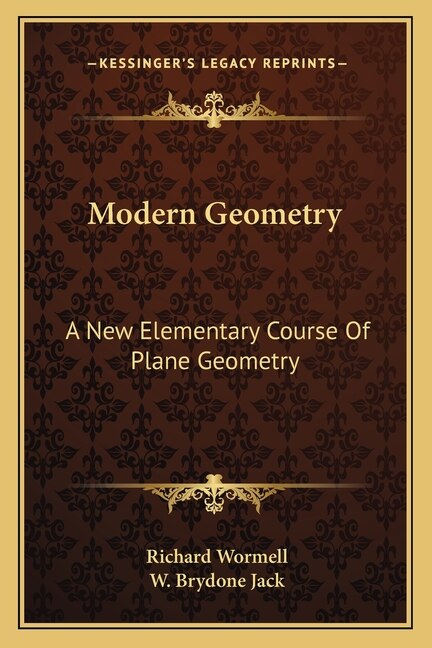 Couverture_Modern Geometry