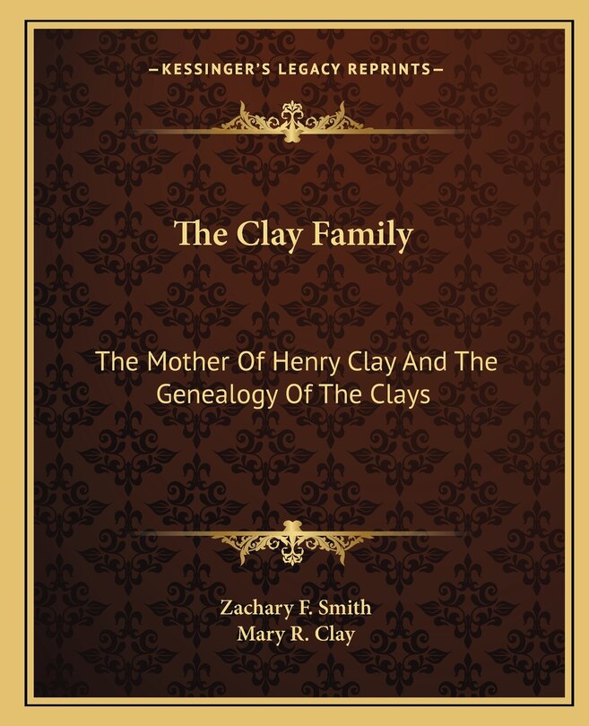 Couverture_The Clay Family