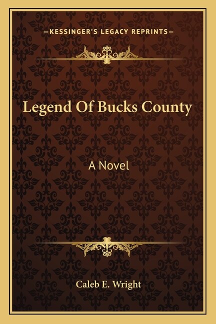 Couverture_Legend Of Bucks County