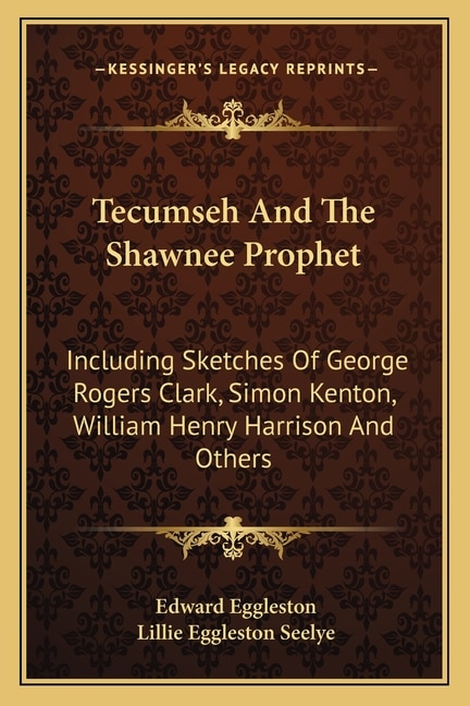 Couverture_Tecumseh And The Shawnee Prophet