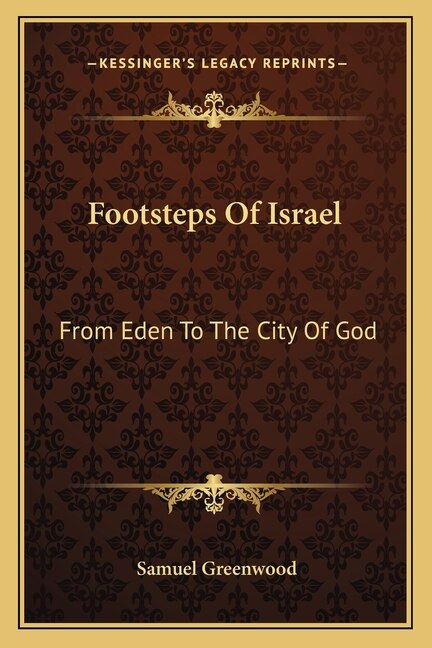 Front cover_Footsteps Of Israel