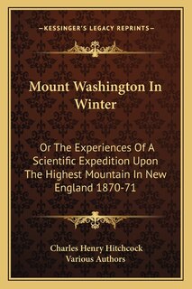 Couverture_Mount Washington In Winter