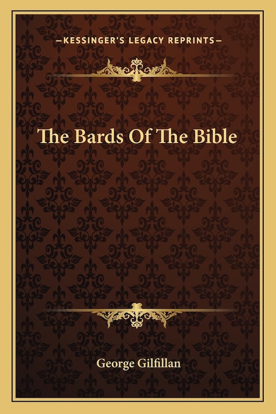 Front cover_The Bards Of The Bible
