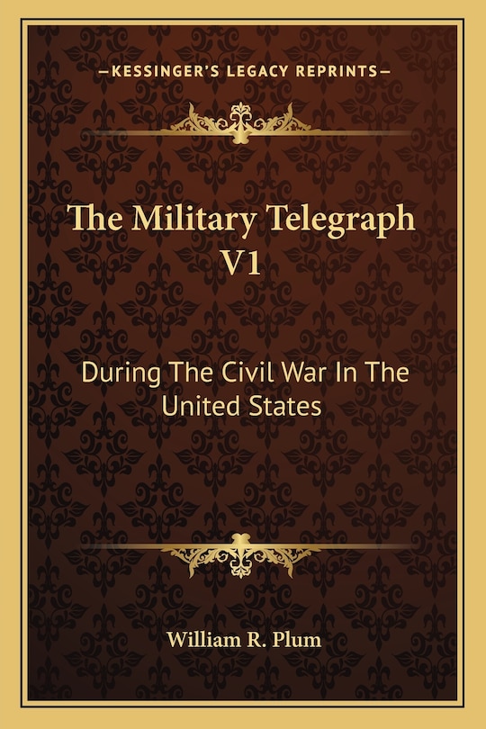 Front cover_The Military Telegraph V1