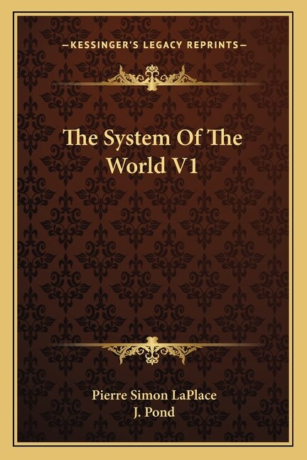Front cover_The System Of The World V1