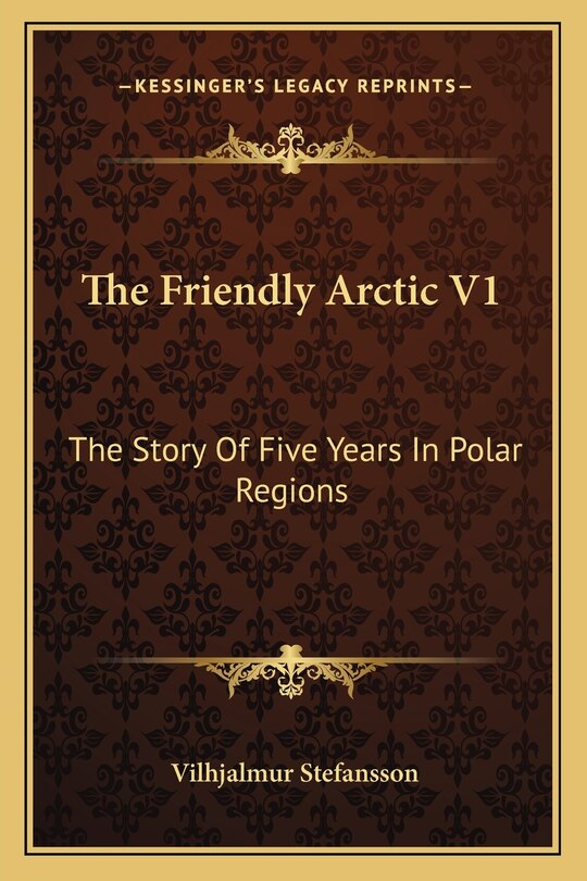 Front cover_The Friendly Arctic V1