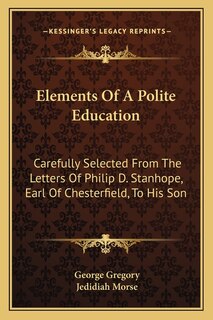 Couverture_Elements of a Polite Education