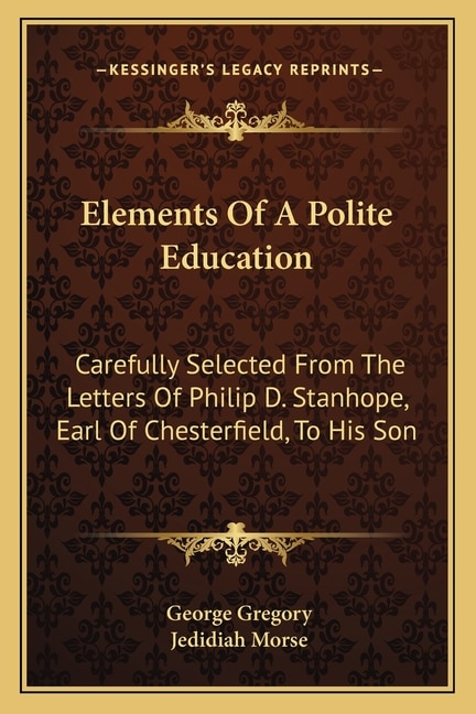 Couverture_Elements of a Polite Education