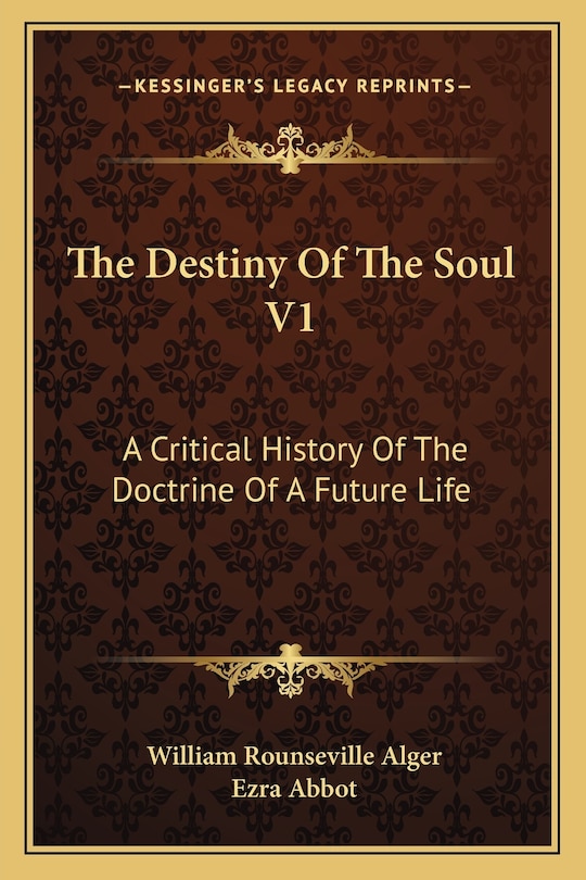 Couverture_The Destiny Of The Soul V1