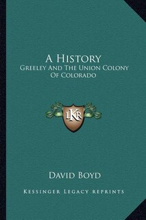 Front cover_A History