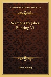 Front cover_Sermons by Jabez Bunting V1