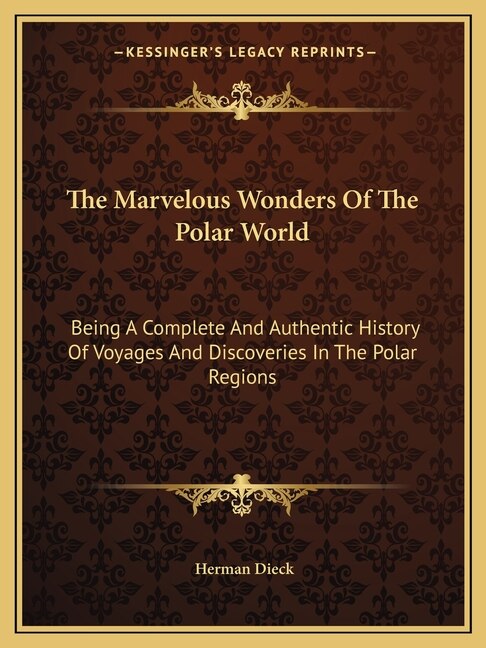 Front cover_The Marvelous Wonders Of The Polar World