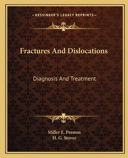 Couverture_Fractures And Dislocations
