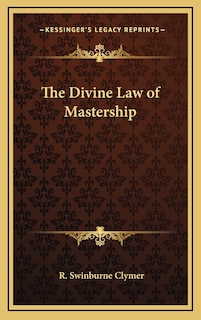 Front cover_The Divine Law of Mastership