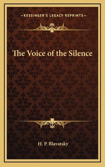 Front cover_The Voice of the Silence