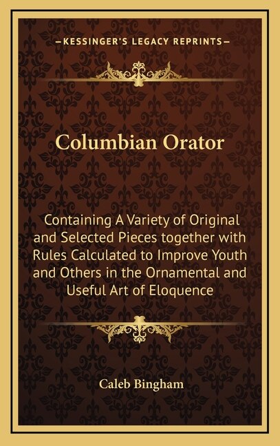 Front cover_Columbian Orator