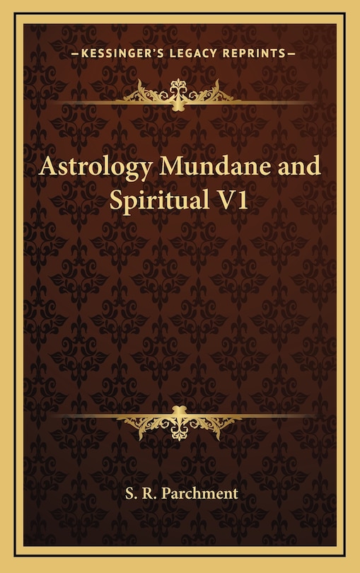Front cover_Astrology Mundane and Spiritual V1