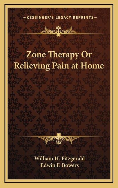 Couverture_Zone Therapy Or Relieving Pain at Home
