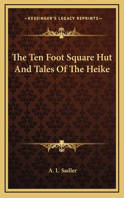 Couverture_The Ten Foot Square Hut and Tales of the Heike