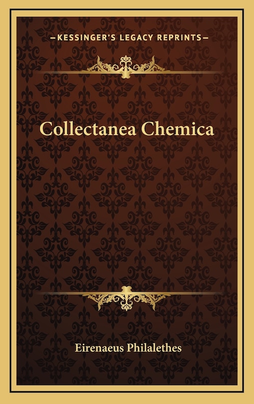 Front cover_Collectanea Chemica