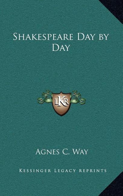 Front cover_Shakespeare Day by Day