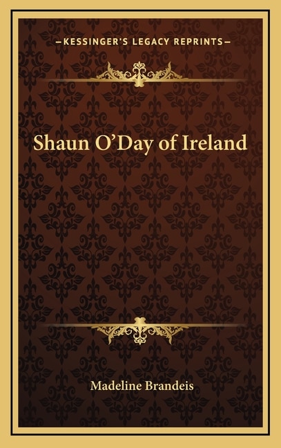 Couverture_Shaun O'Day of Ireland