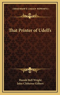 Front cover_That Printer of Udell's