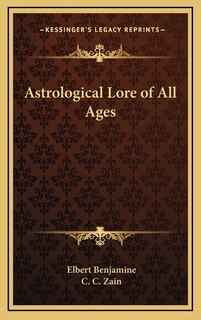 Front cover_Astrological Lore Of All Ages