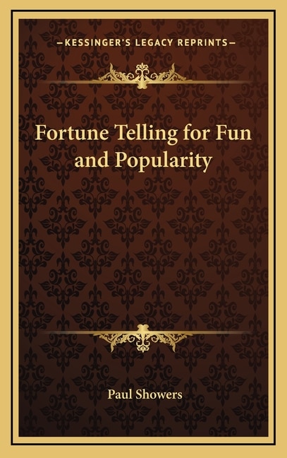 Couverture_Fortune Telling for Fun and Popularity