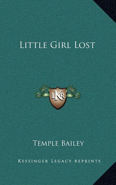 Front cover_Little Girl Lost