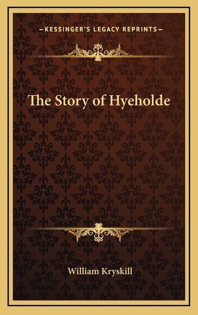 Front cover_The Story of Hyeholde