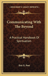 Couverture_Communicating With The Beyond