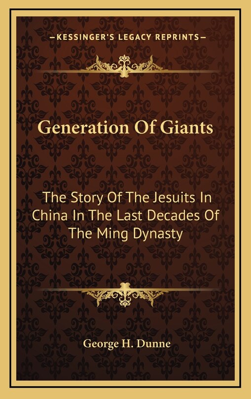 Front cover_Generation of Giants