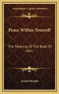 Front cover_Peace Within Yourself