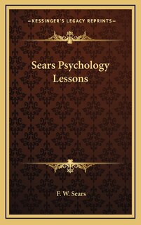 Front cover_Sears Psychology Lessons