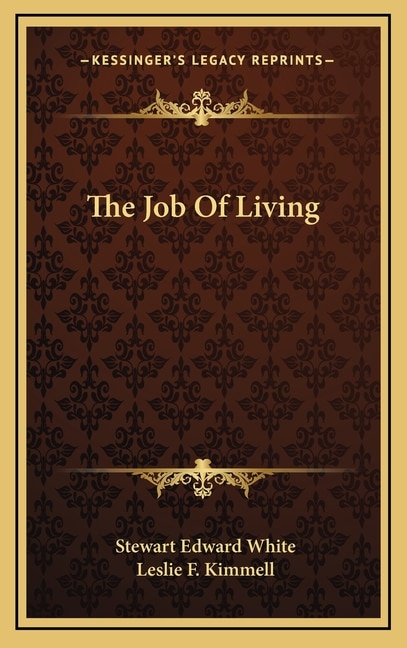 Front cover_The Job Of Living