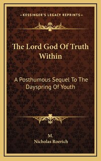 Front cover_The Lord God of Truth Within